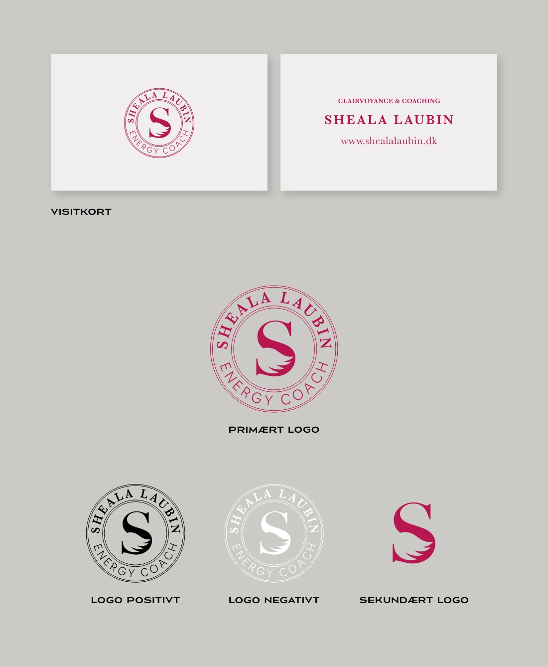 Sheala Laubin – KANT designstudie /Katarina – Hjemmeside og branding